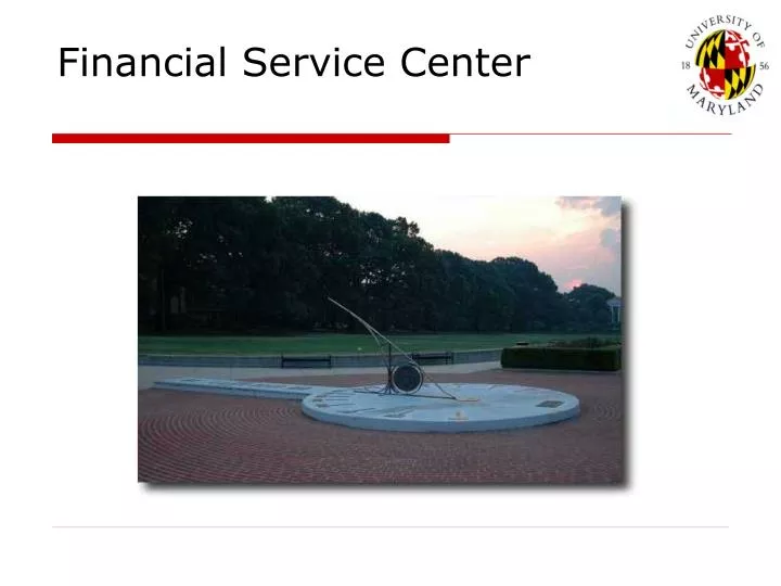 financial service center
