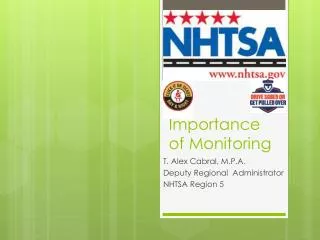 Importance of Monitoring