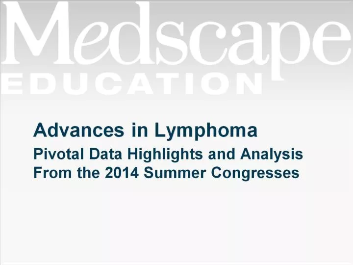 advances in lymphoma