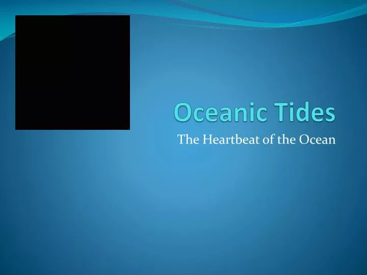 oceanic tides