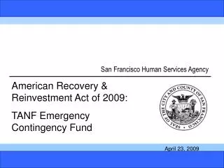 San Francisco Human Services Agency