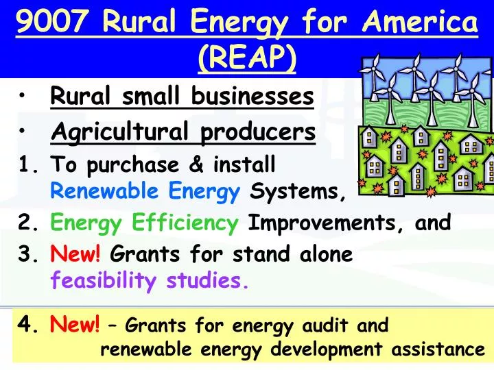 9007 rural energy for america reap