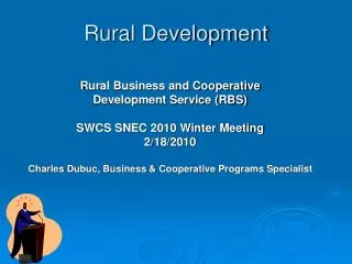 Rural Development