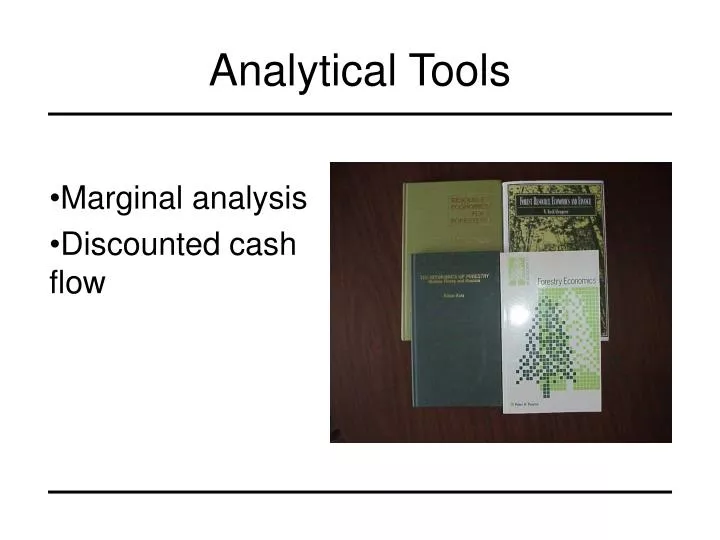 analytical tools