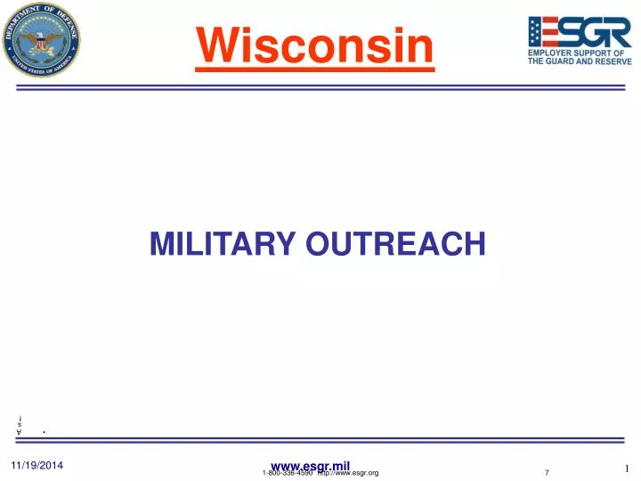 military outreach
