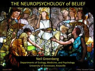 THE NEUROPSYCHOLOGY of BELIEF