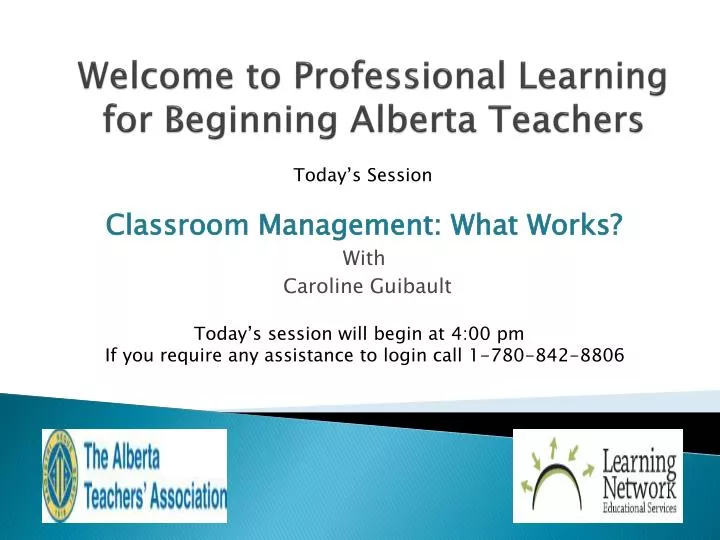 welcome to professional learning for beginning alberta teachers