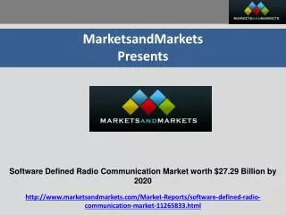 Software Defined Radio Communication Market
