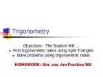 PPT - Trigonometry PowerPoint Presentation, Free Download - ID:3735022