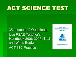 ACT SCIENCE TEST