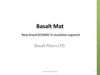 Basalt Mat