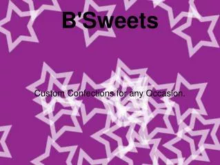 B'Sweets
