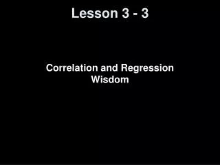 Lesson 3 - 3