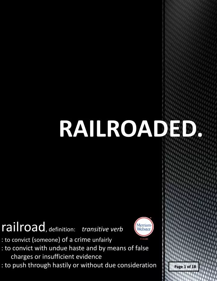 railroaded
