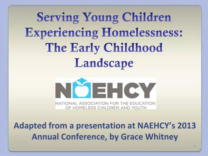 adapted from a presentation at naehcy s 2013 annual conference by grace whitney