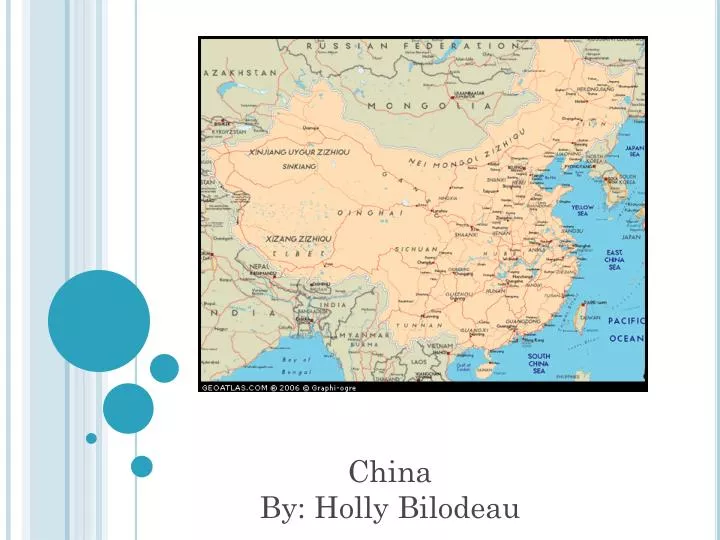 china by holly bilodeau