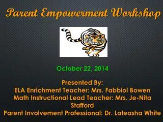 Parent Empowerment Workshop