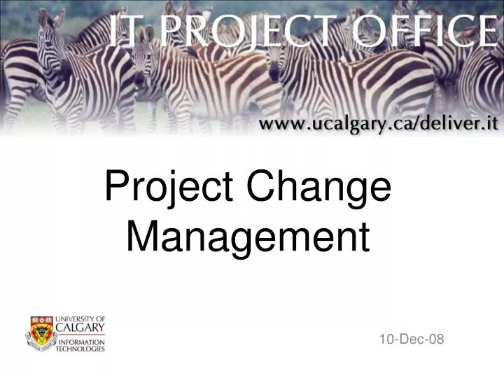 project change management