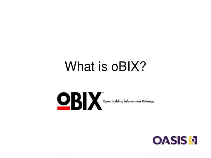 what is obix