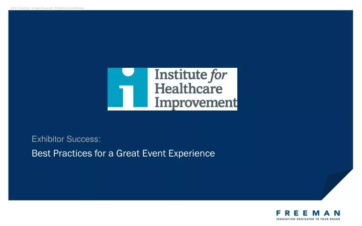 best practices for a great event experience