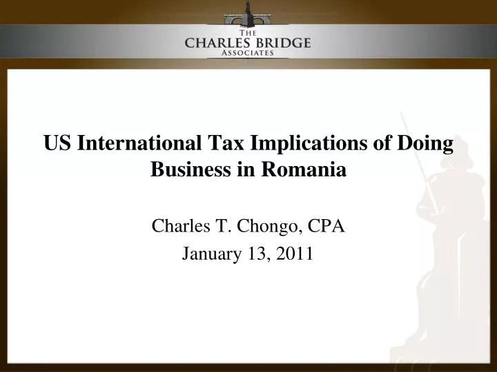 us international tax implications of doing business in romania