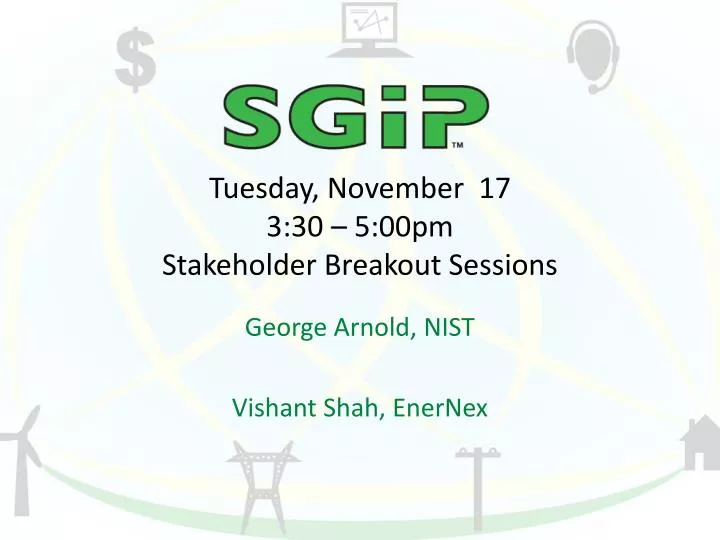 tuesday november 17 3 30 5 00pm stakeholder breakout sessions