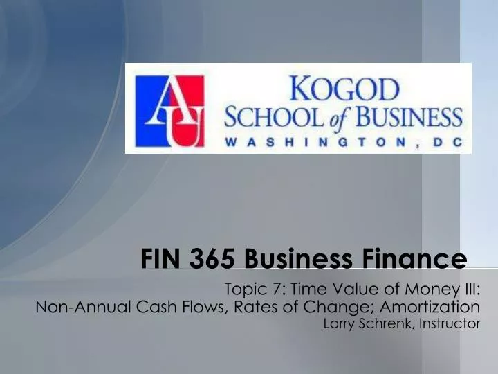 fin 365 business finance