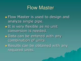 Flow Master