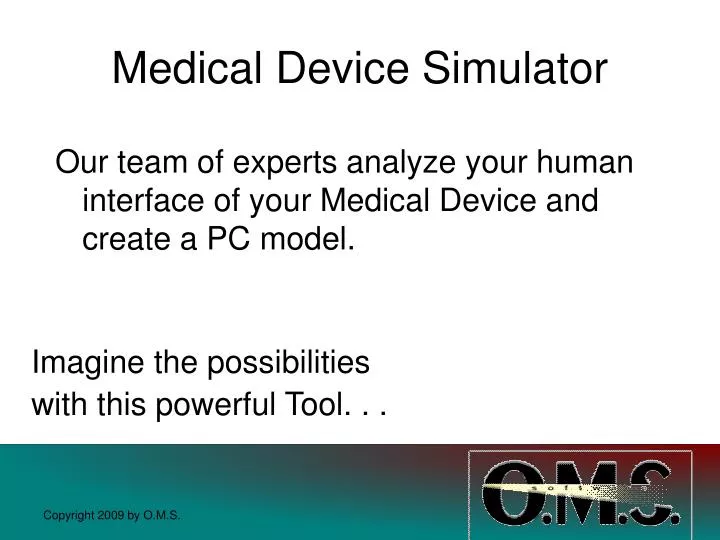 medical device simulator