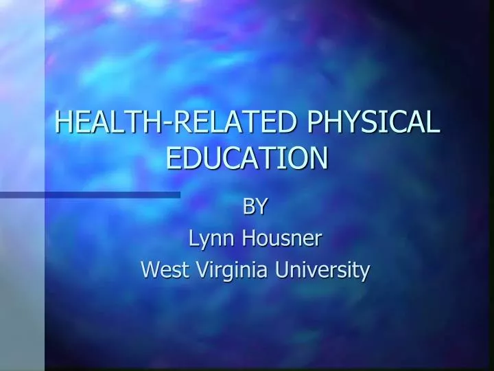 health related physical education