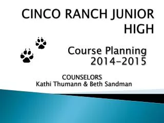 CINCO RANCH JUNIOR HIGH