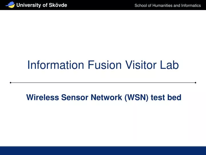 information fusion visitor lab