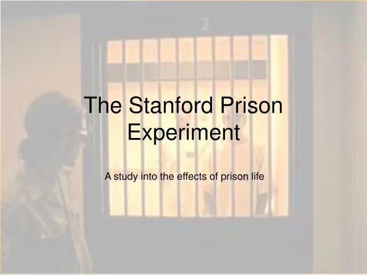 the stanford prison experiment