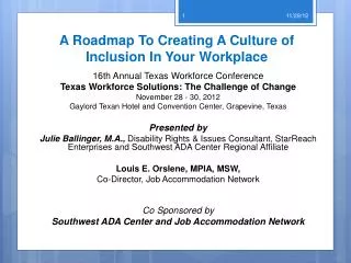 A Roadmap To Creating A Culture of Inclusion In Your Workplace