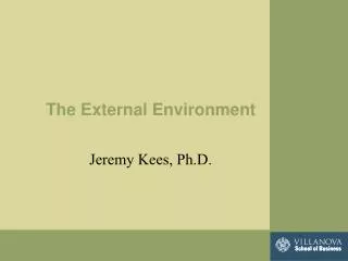 The External Environment