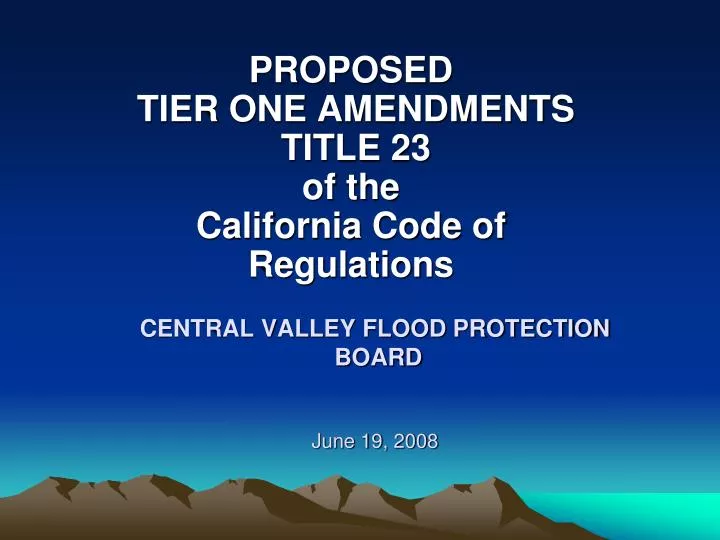 central valley flood protection board june 19 2008