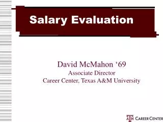 Salary Evaluation
