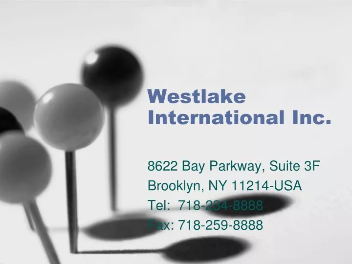 westlake international inc