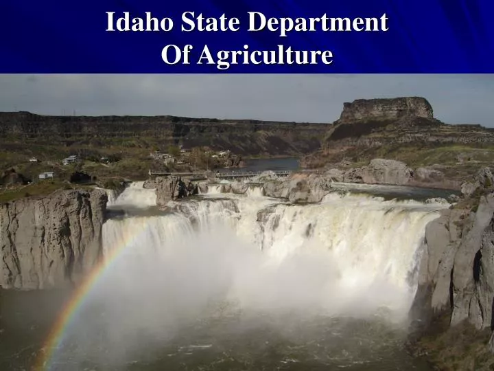 idaho state department of agriculture