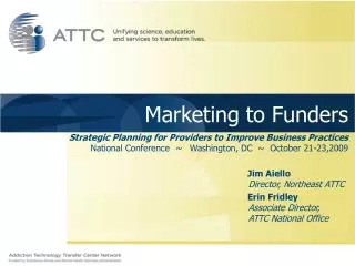 Marketing to Funders