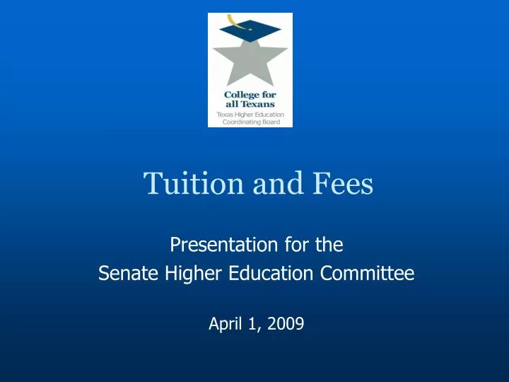 tuition and fees