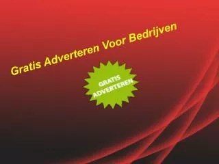 Post Gratis Advertenties - Gratis Adverteren In Nederland
