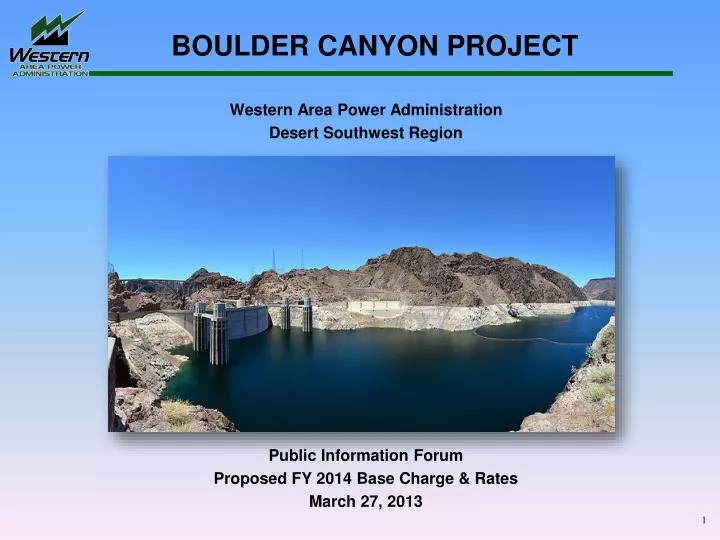 boulder canyon project