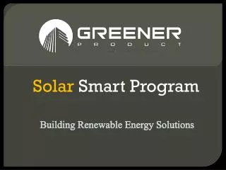 Solar Smart Program