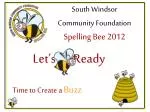 South Windsor Community Foundation Spelling Bee 2012