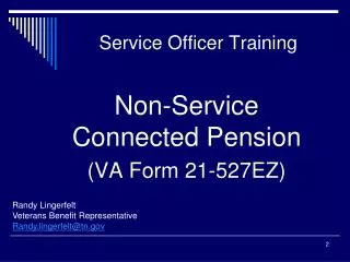 service officer training
