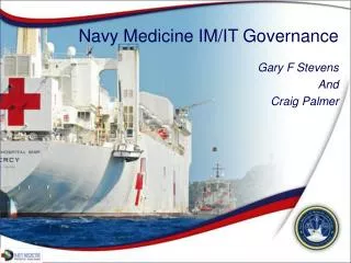 Navy Medicine IM/IT Governance