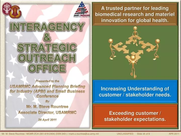 interagency strategic outreach office