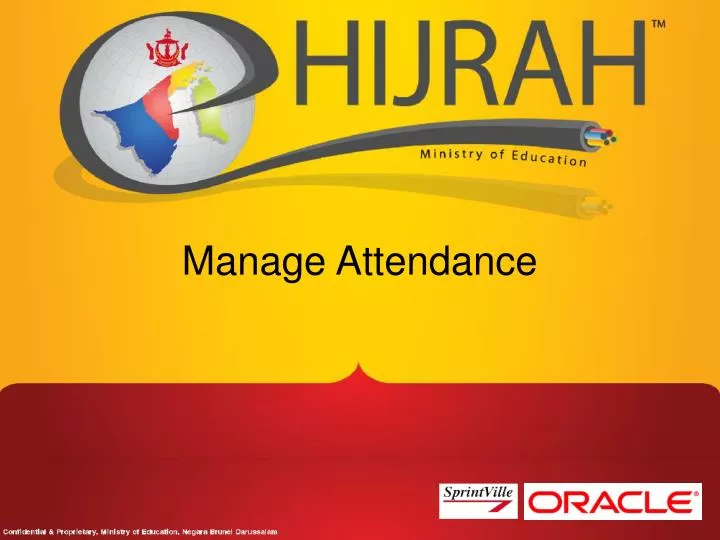 manage attendance
