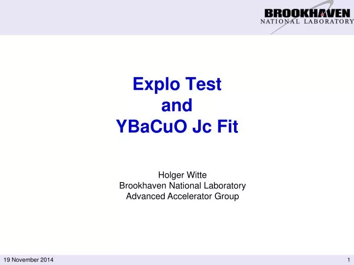 explo test and ybacuo jc fit